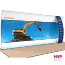 NVP Exhibit 18 - Tool free portable fabric display stand with stand off graphics