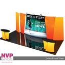 The Spin Fabric Trade Show Displays incorporates multi - layered graphics - available in Sydney, Melbourne and Brisbane. 