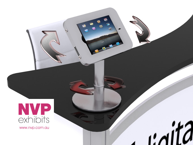 Rotating iPad Counter Stand