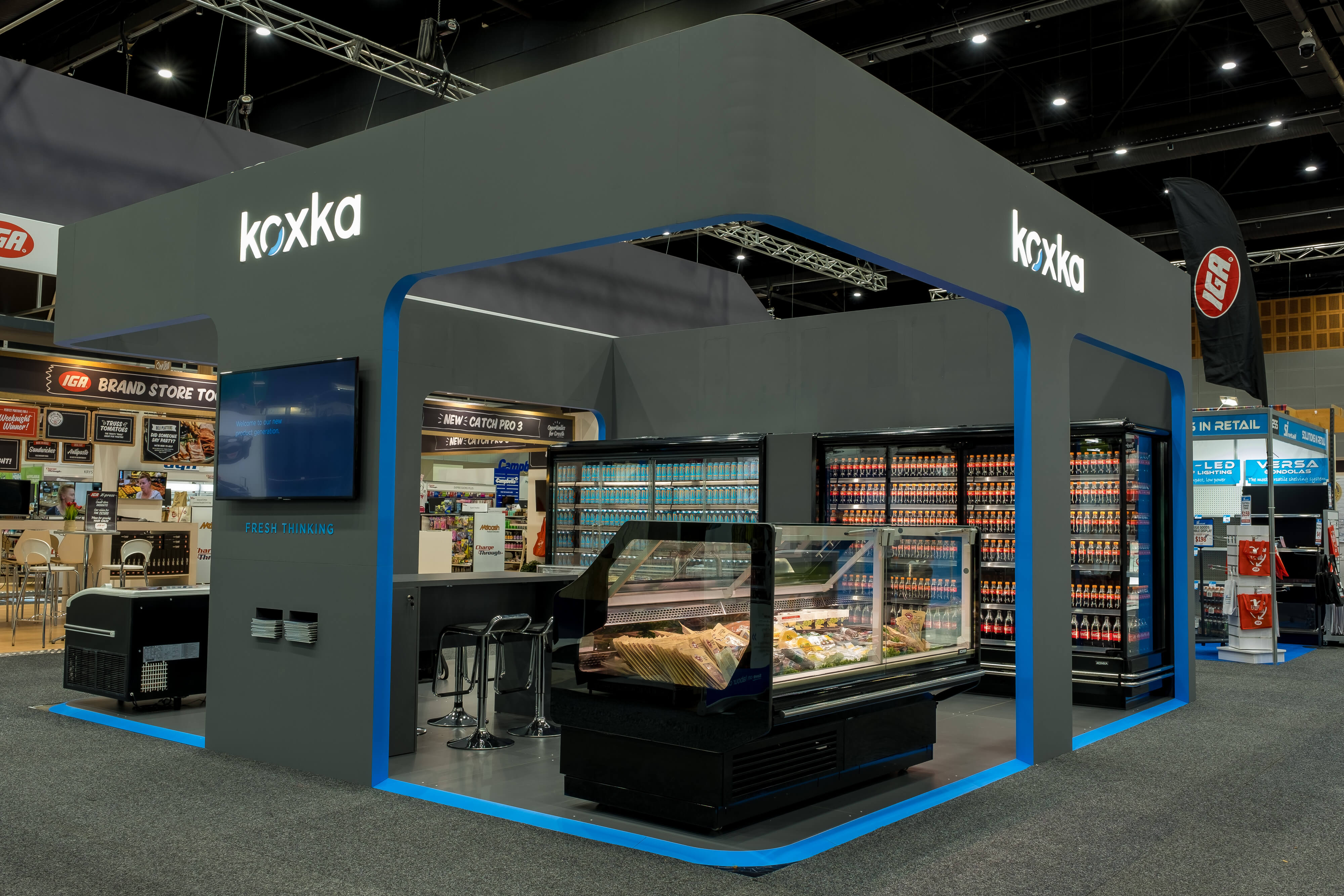 Koxka Customised Exhibition Display Stand
