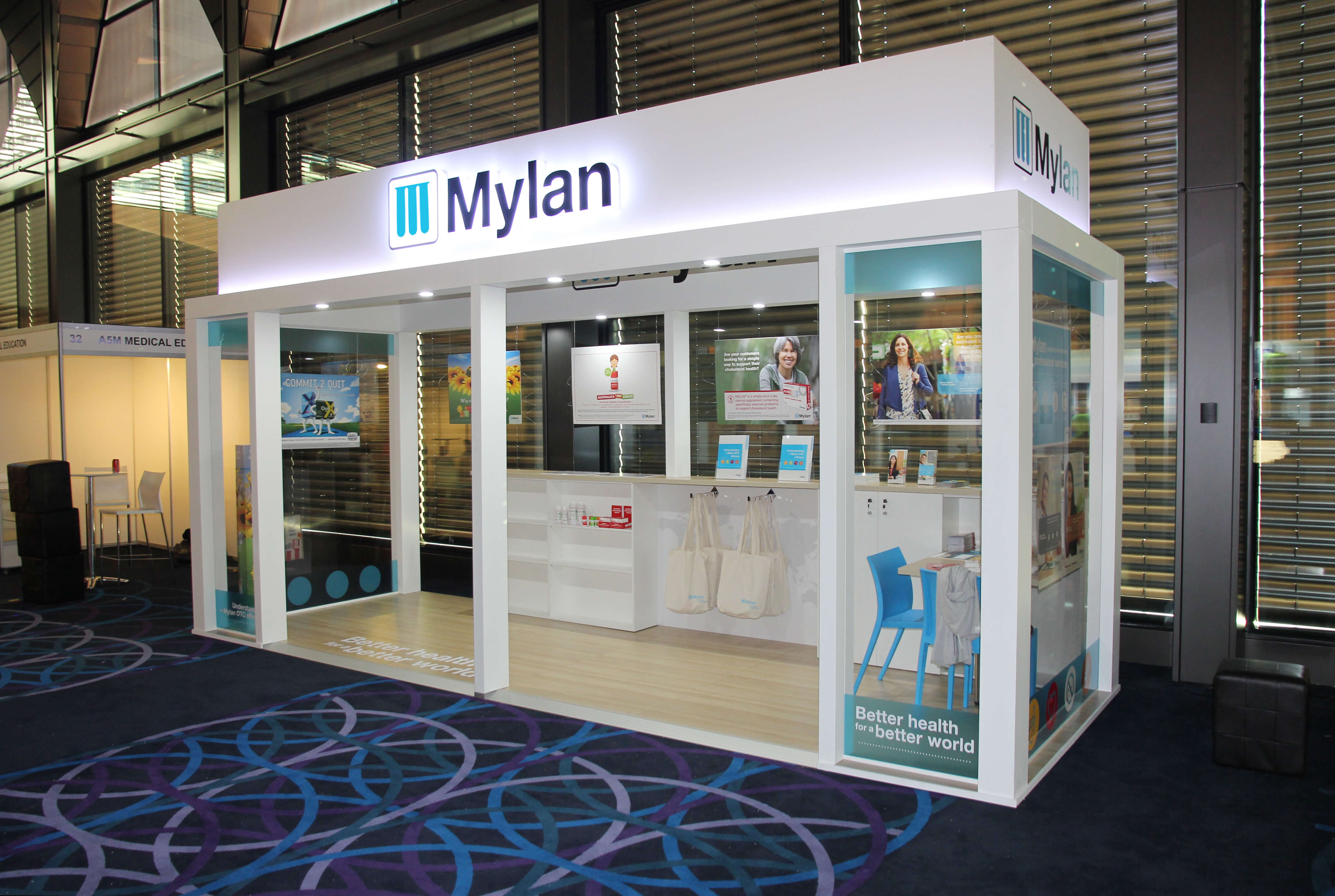 Mylan Custom Exhibition Stand