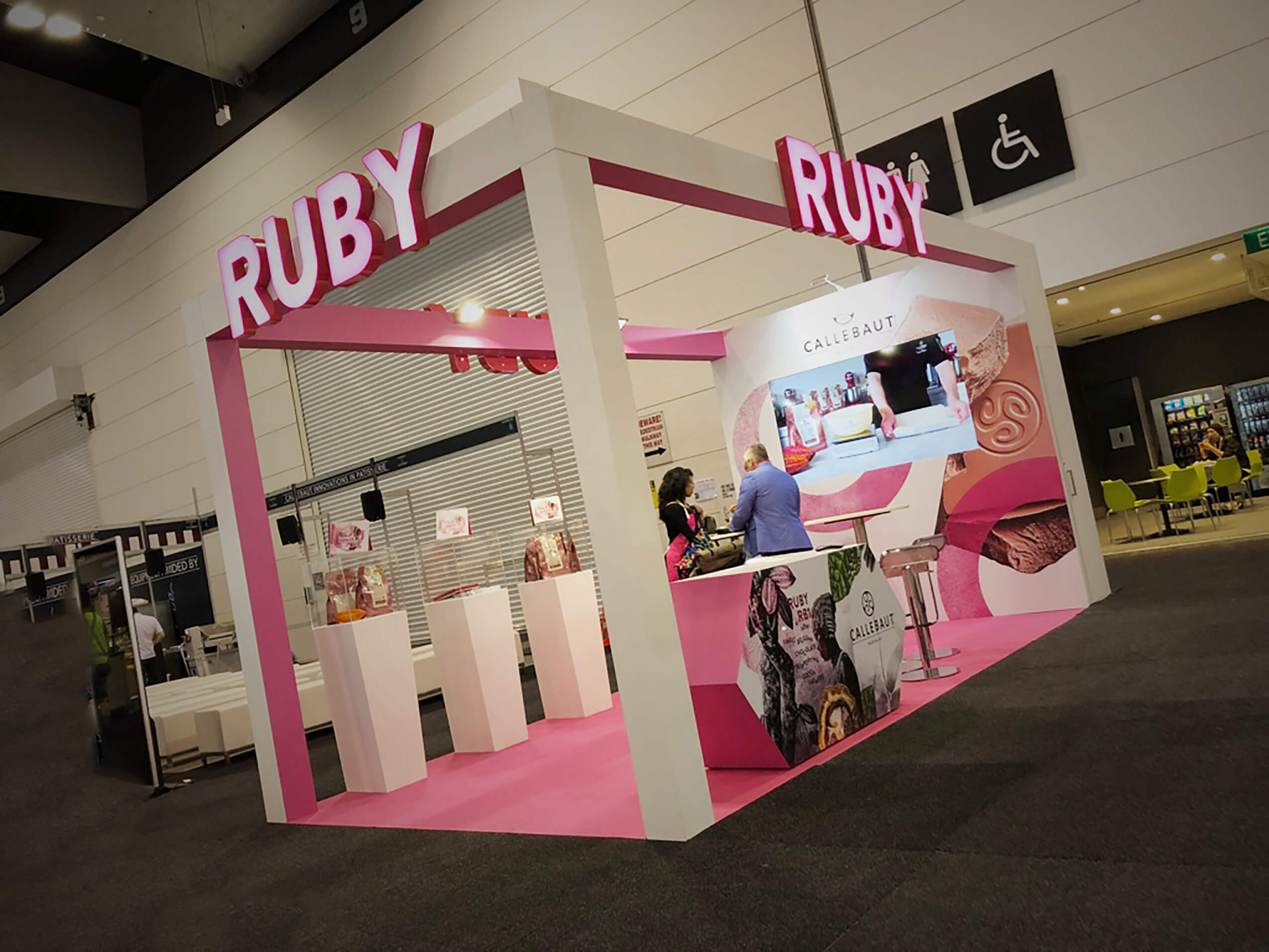 Ruby Customised Exhibition Display Stand