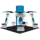Island Display Stands and tension Fabric displays by NVP Exhibits - Sydney, Melbourne and Brisbane