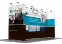 Adapatable island stands design by NVP Exhibits 
