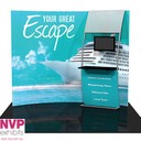 tension fabric display stands for trade shows by NVP Exhibits