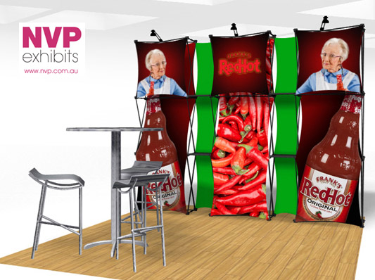Pop Up Display Stand CONNEX3 Product Display - A
