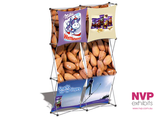 Xpressions SNAP™ 2x3 E Pop Up Display Stand
